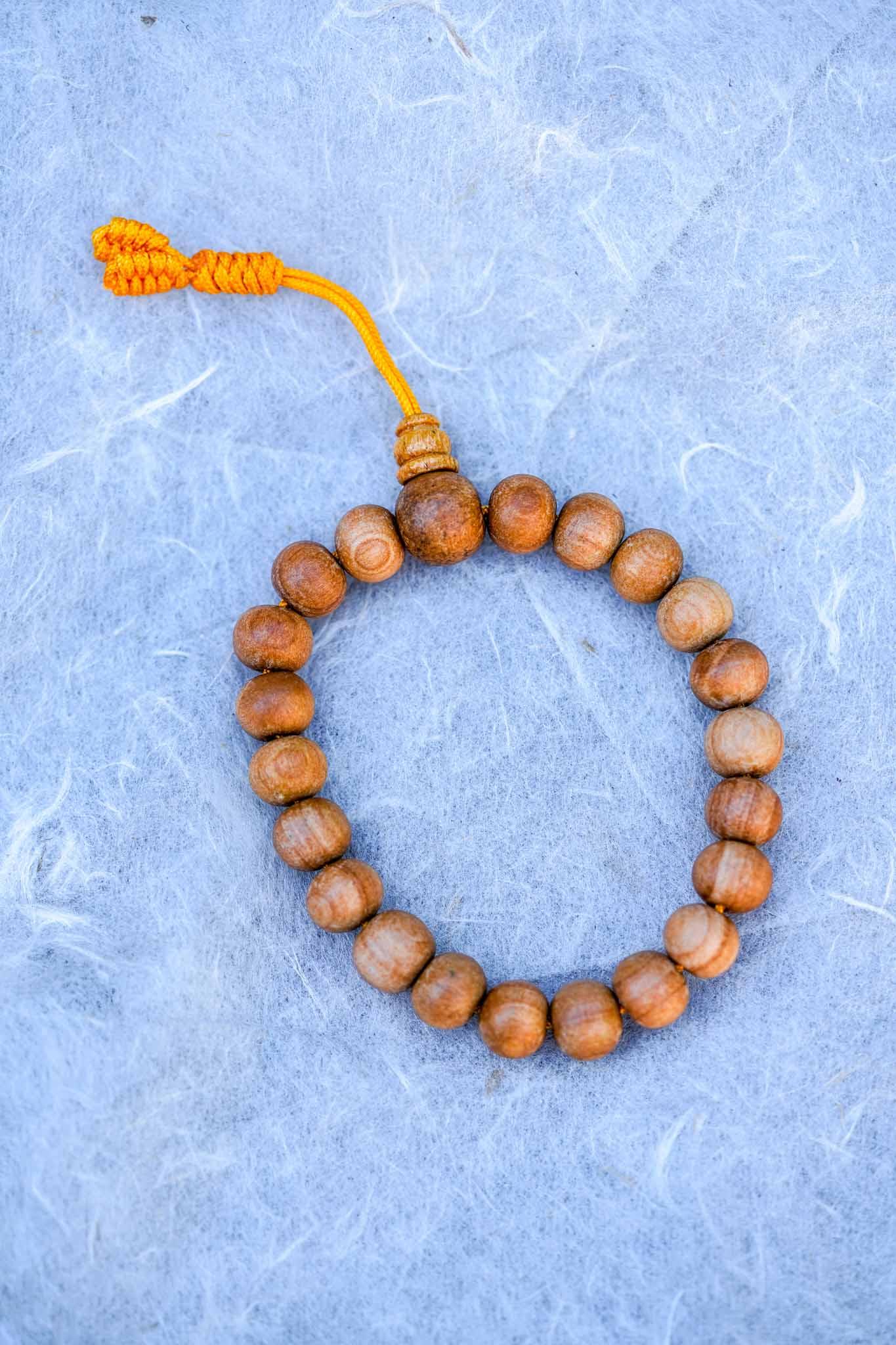 Sandalwood is a sacred wood with a lovely aromatic scent that is excellent for staying present and alert during meditation, which makes it wonderful for ritual and spiritual practice.  Its fragrance is said to transform desires, and also to bring emotional balance.