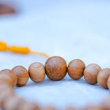 Sandalwood is a sacred wood with a lovely aromatic scent that is excellent for staying present and alert during meditation, which makes it wonderful for ritual and spiritual practice.  Its fragrance is said to transform desires, and also to bring emotional balance.