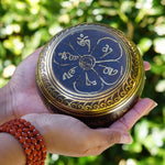Small Singing Bowl with Asthamangal - HimalayasShop