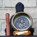 Himalayas Singing bowl with Ganesh Symbol