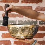 Singing Bowl for healing and meditation. It is also popularly known as Tibetan bowl and meditation bowl . Use it for sound healing, reiki and chakra balance also for meditation.
