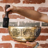 Singing Bowl for healing and meditation. It is also popularly known as Tibetan bowl and meditation bowl . Use it for sound healing, reiki and chakra balance also for meditation.