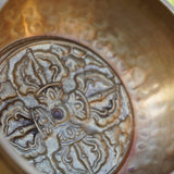 Vajra singing bowl hand hammered tibetan bell