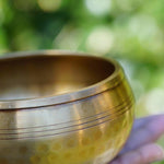 singing bowl for chakra healing and meditation