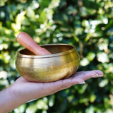 singing bowl for chakra healing and meditation