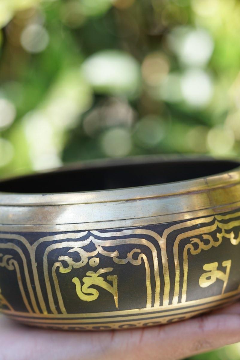 Small Singing Bowl for sound healing and meditation