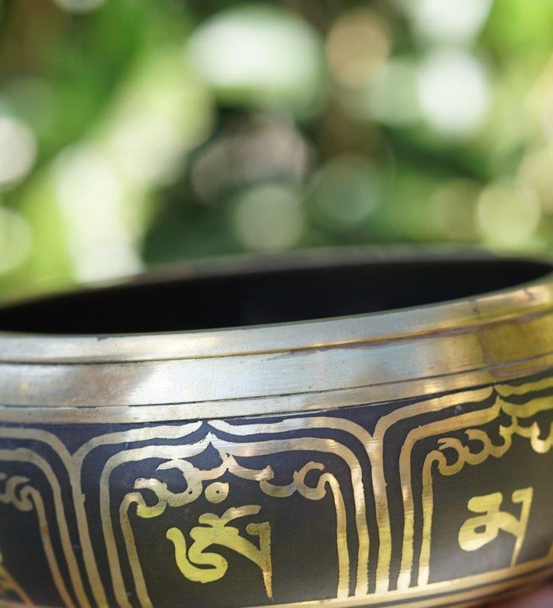 Small Singing Bowl for sound healing and meditation