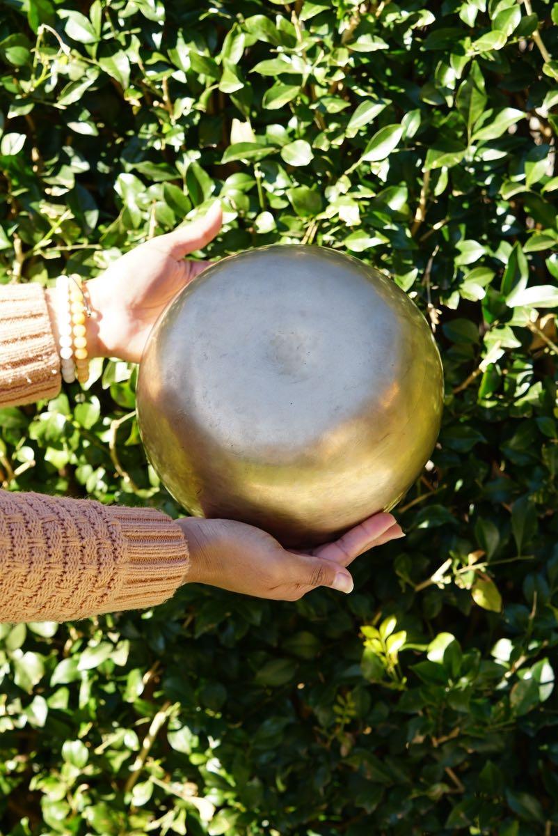 Antique Singing Bowl for sound healing and meditation