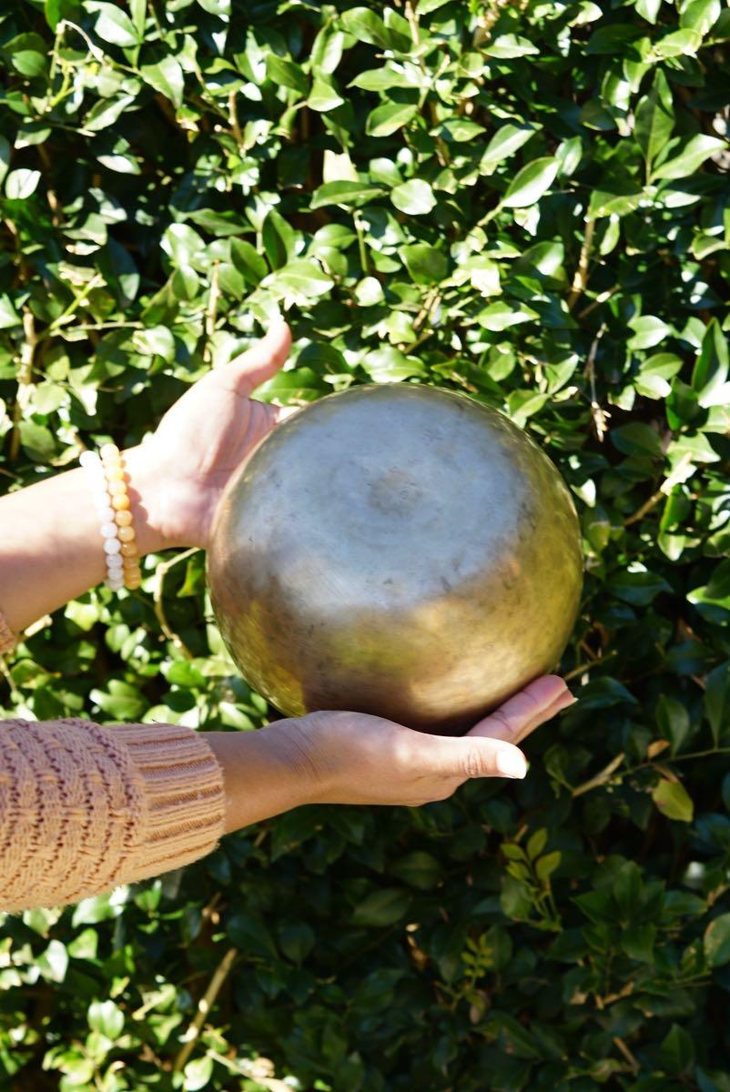 Antique Singing Bowl for sound healing and meditation