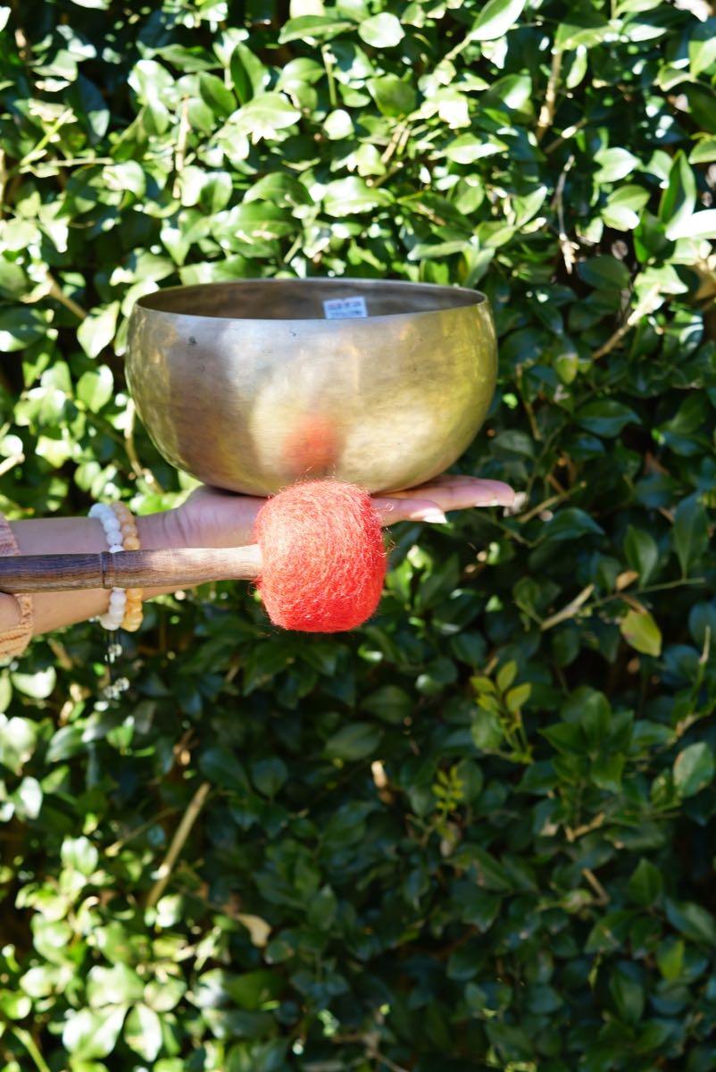 Antique Singing Bowl for sound healing and meditation