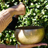 Antique Singing Bowl for sound healing and meditation