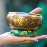 Buddha Eye small size singing bowl for beginner practice