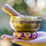 OM Mani Padme Hum Singing bowl - HimalayasShop
