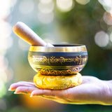 Tree of life Singing Bowl for healing - HimalyasShop