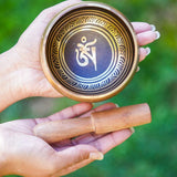 OM Mantra Singing Bowl - Himalayas Shop