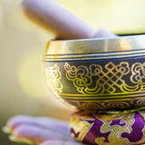 OM Mantra Singing Bowl - Himalayas Shop