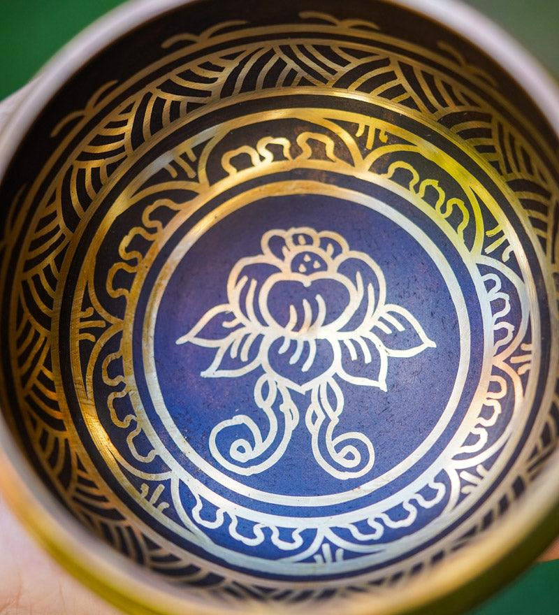 Lotus singing bowl - HimalayasShop
