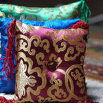 Square Silk Cushion for Singing Bowl