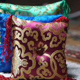 Square Silk Cushion for Singing Bowl