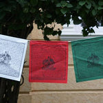 Tara Praying flag for positive energy hang on the garden or balcony