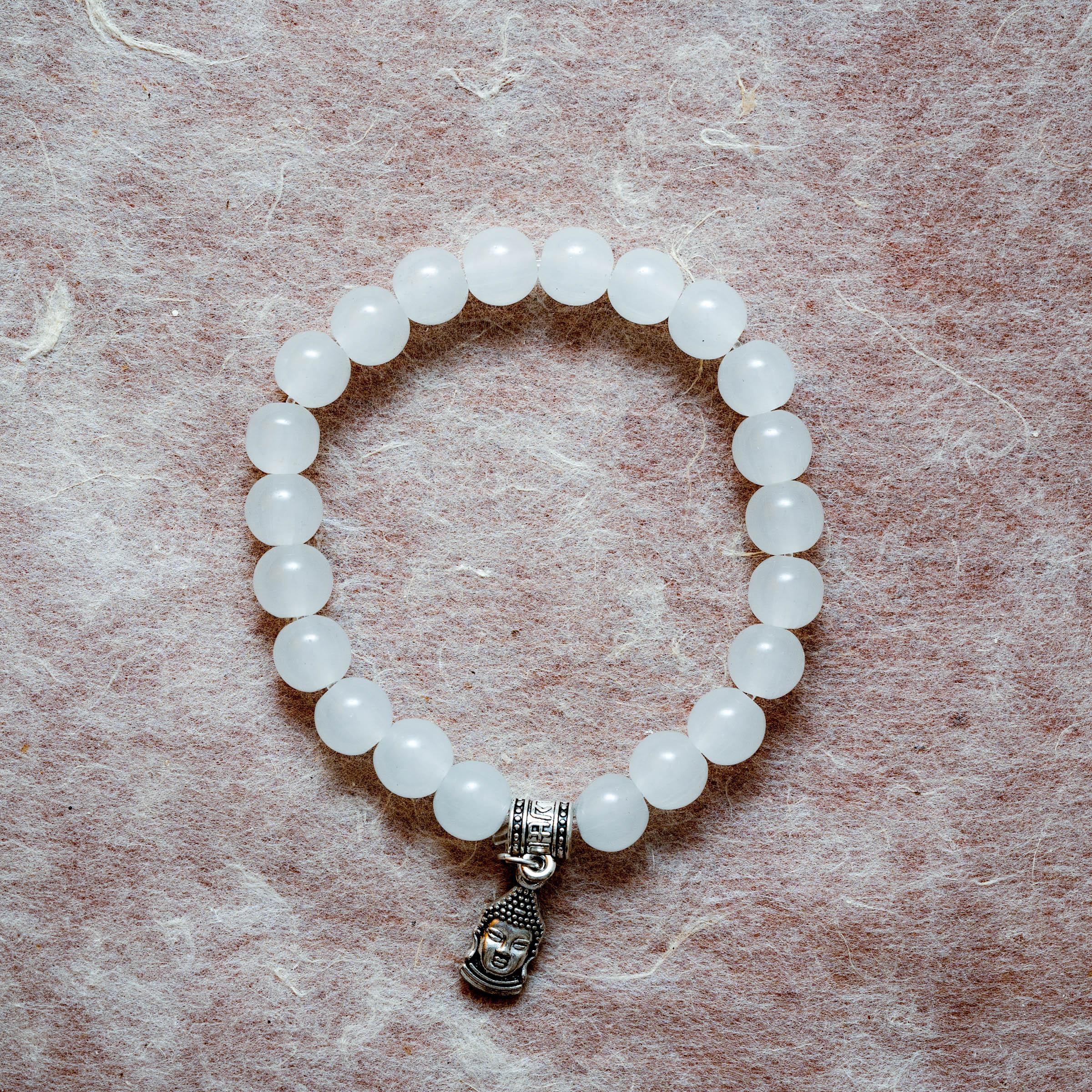 White Jade Bracelet - Himalayas Shop