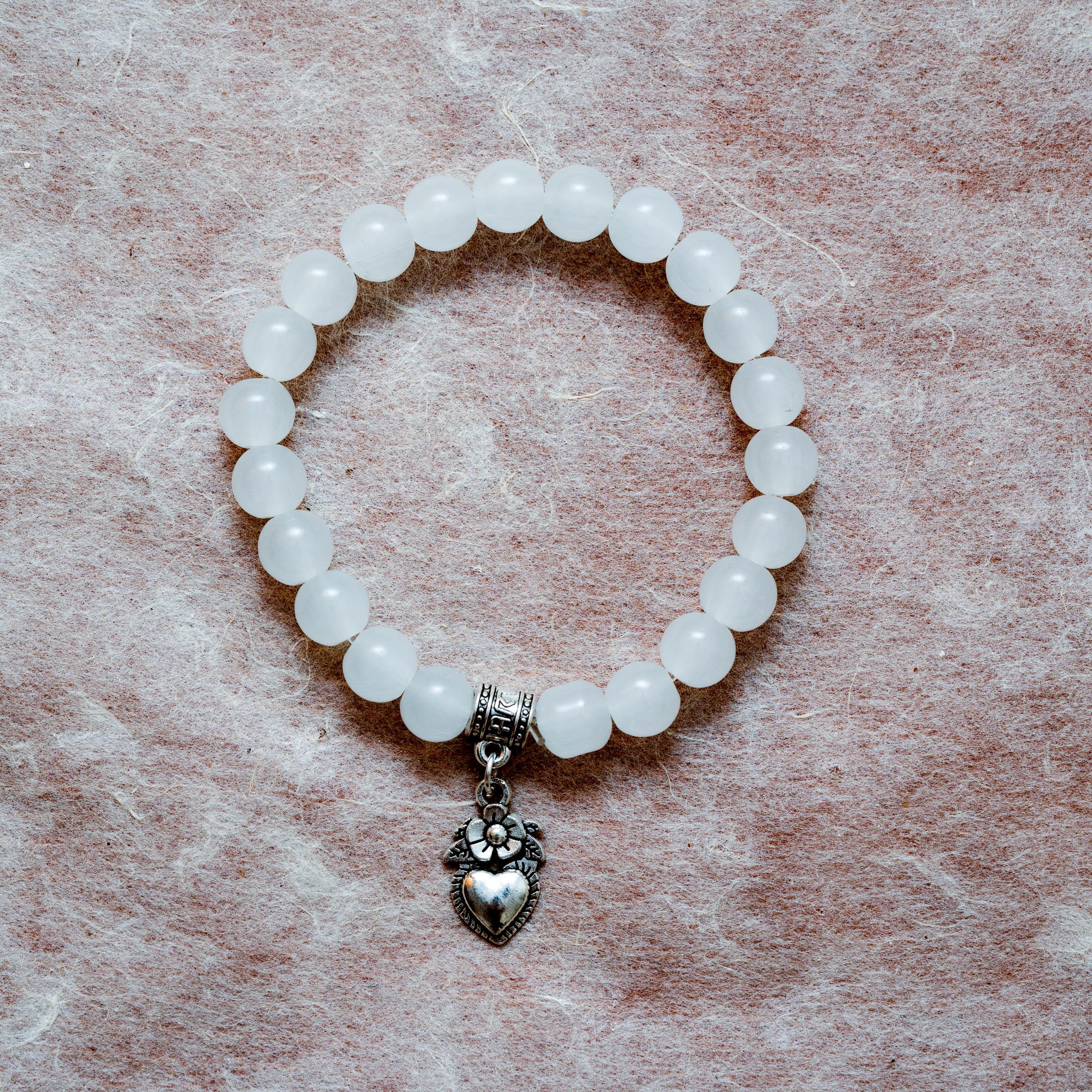 White Jade Bracelet - Himalayas Shop
