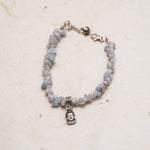 White Jade Gemstone Chip Bracelet - Himalayas Shop