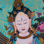 Thangka Painting of White Tara - Himalayas Shop