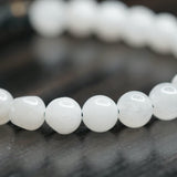 White Jade Natural Stone Bracelet
