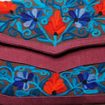 Unique style handmade cotton bag with hand embroidery, easy to carry and stylist design