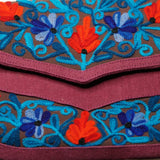 Unique style handmade cotton bag with hand embroidery, easy to carry and stylist design