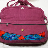 Unique style handmade cotton bag with hand embroidery, easy to carry and stylist design
