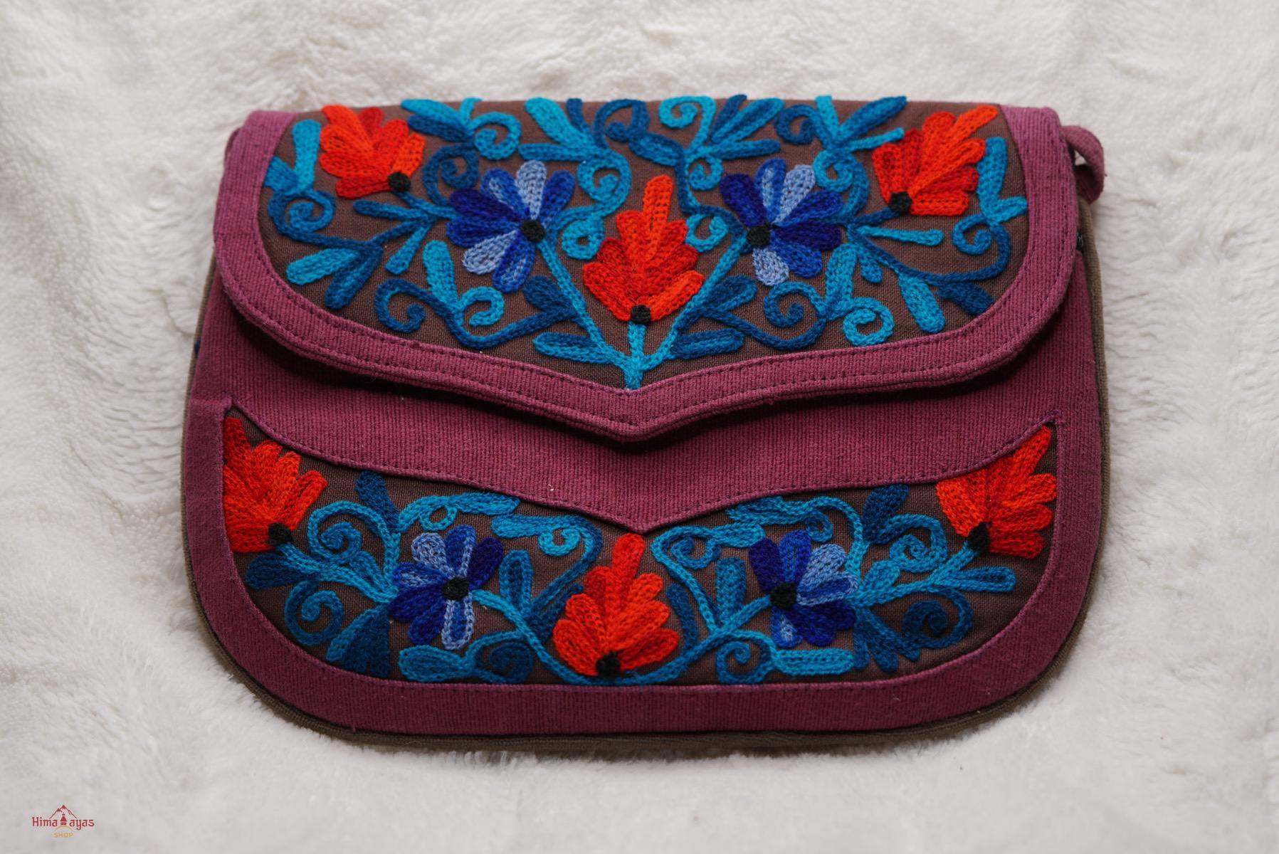 Unique style handmade cotton bag with hand embroidery, easy to carry and stylist design