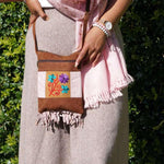 Unique style women side bag with hand embroidery, easy to carry and stylist design
