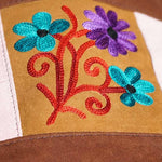 Unique style women side bag with hand embroidery, easy to carry and stylist design