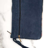 A stylish yet convenient hand woven wristlet purse with beautiful floral pattern, It has a secure zip top closure and two extra compartments for your everyday essentials making it easy to travel simple and light.