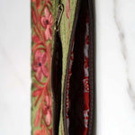 Unique style women wristlet pouch  with hand embroidery, easy to carry and stylist design