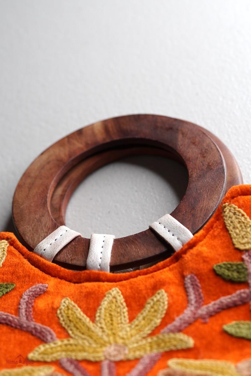 Unique style tote bag with hand embroidery, easy to carry and stylist design