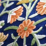 A classic women's tote bag, crafted with beautiful cashmere floral embroidery to give it a chic stylish look.