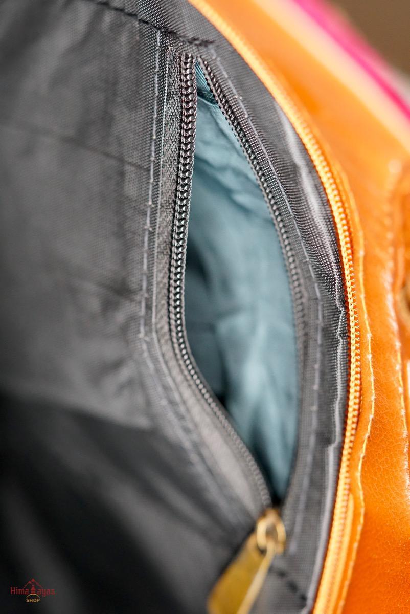 Beautiful hand embroidered tote bag with bright and multi-colour embroidered floral patterns.