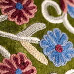 A stylist women’s Tote bag for everyday use, handmade and kashmiri embroidery design for boho style.