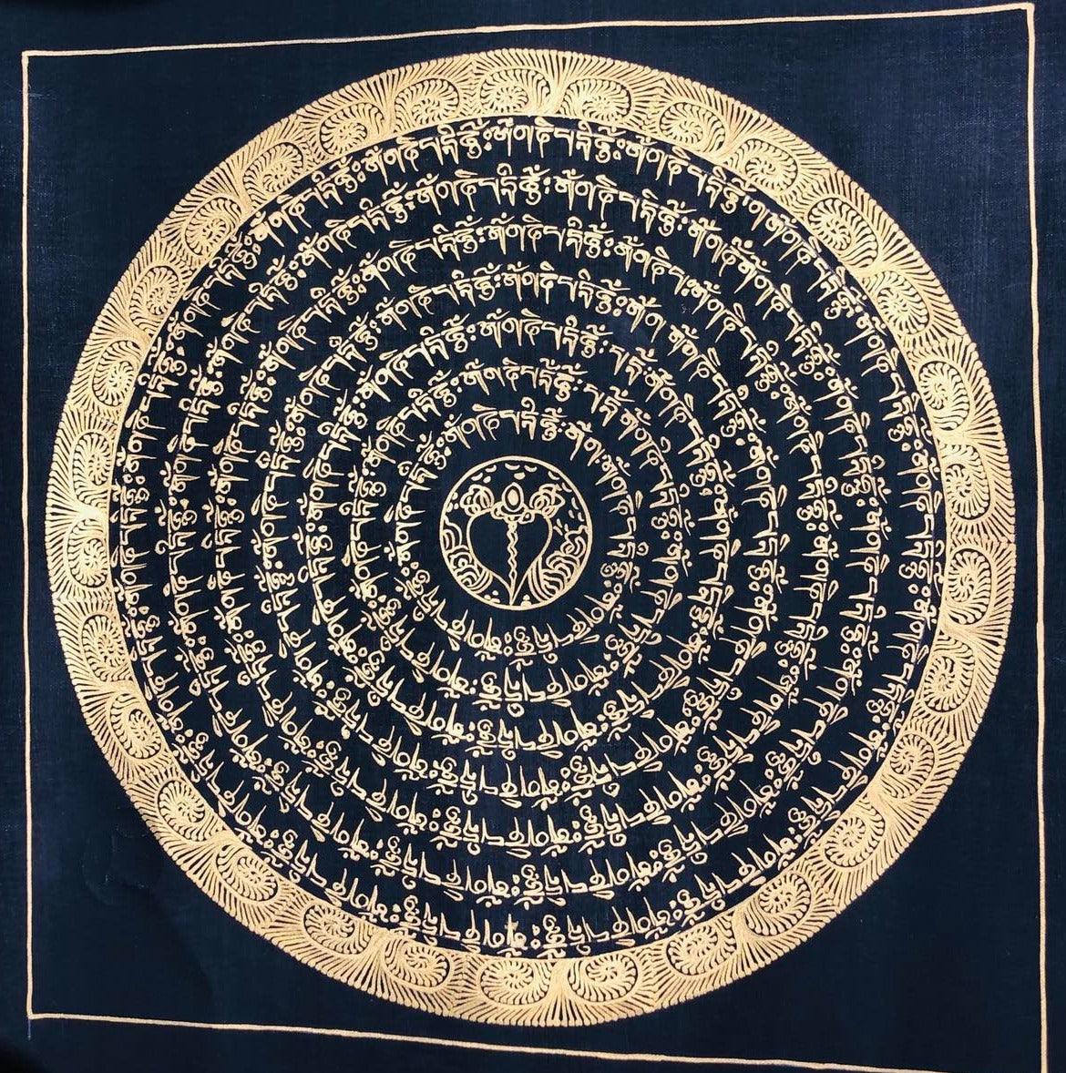 Om Mandala Thangka
