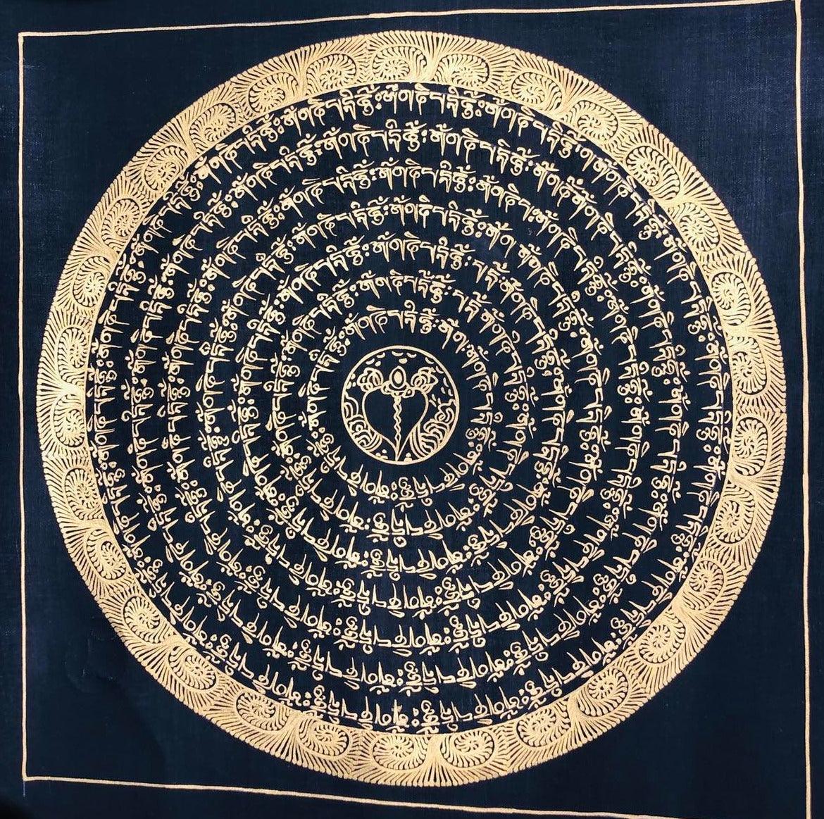 Om Mandala Thangka