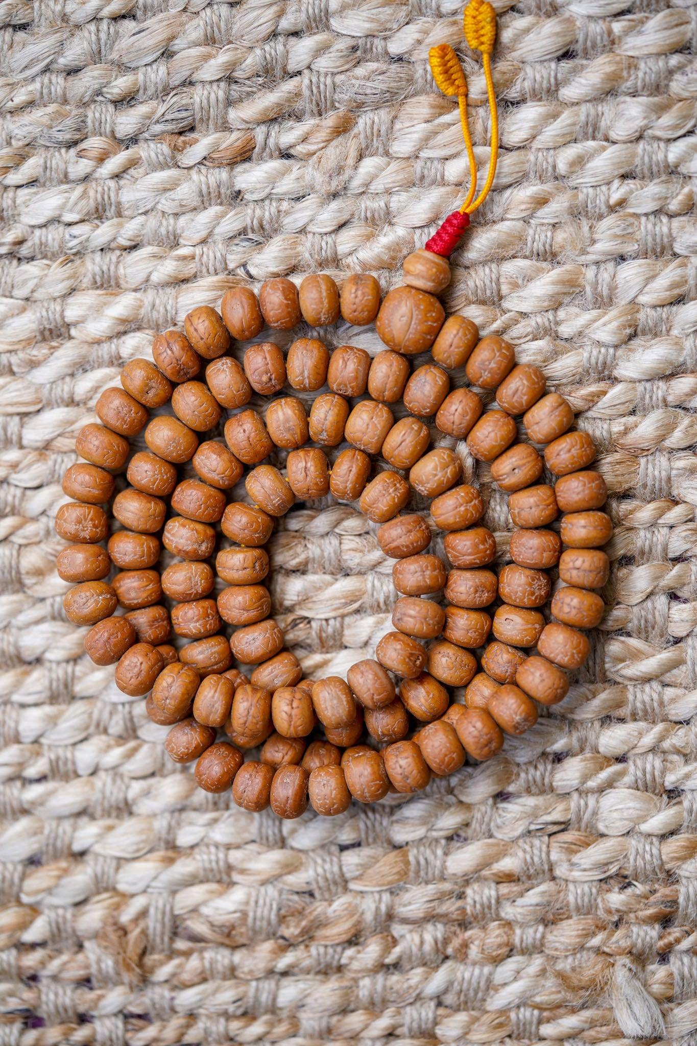 Natural Bodhi Bead Wrist Mala