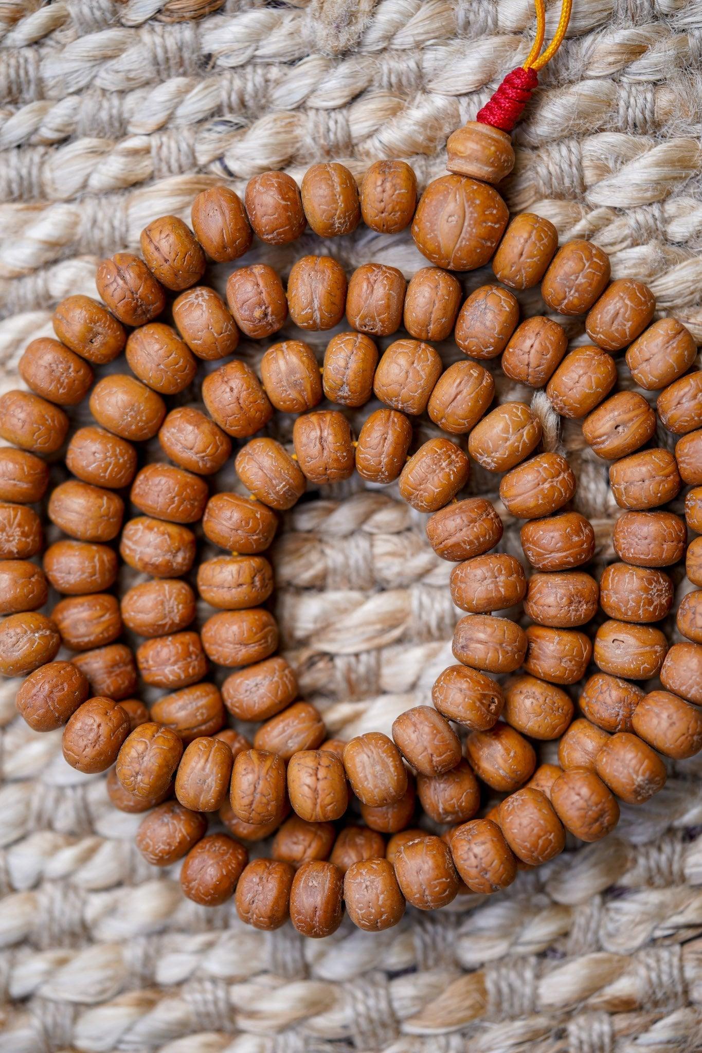 Natural Bodhi Bead Wrist Mala