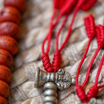 Vajra & Bell Dorje Bodhi Mala principle bead ring