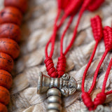 Vajra & Bell Dorje Bodhi Mala principle bead ring