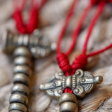 Vajra & Bell Dorje Bodhi Mala principle bead ring