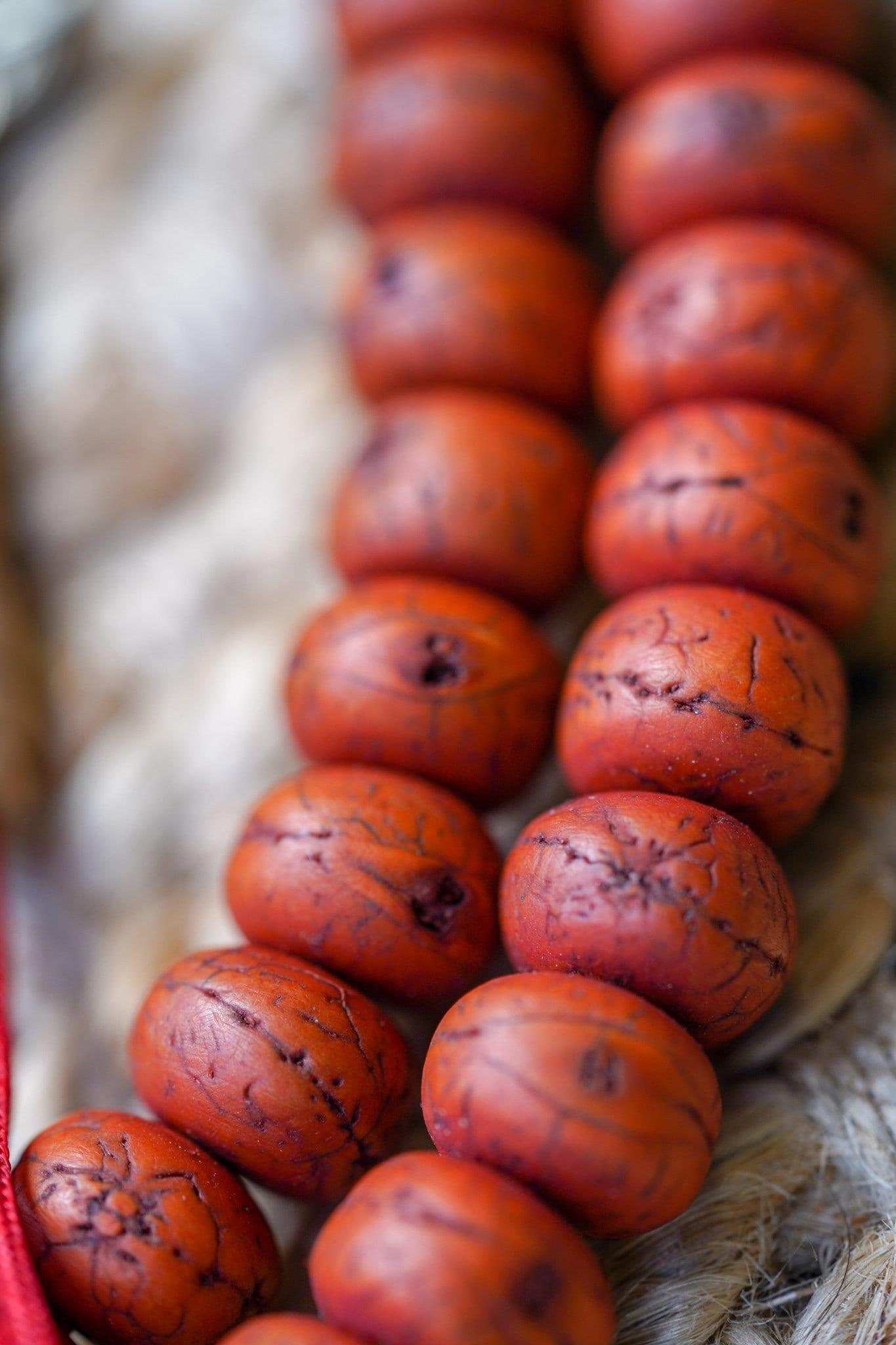 Vajra & Bell Dorje Bodhi Malabead close up