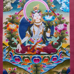 Authentic White Tara Thangka art